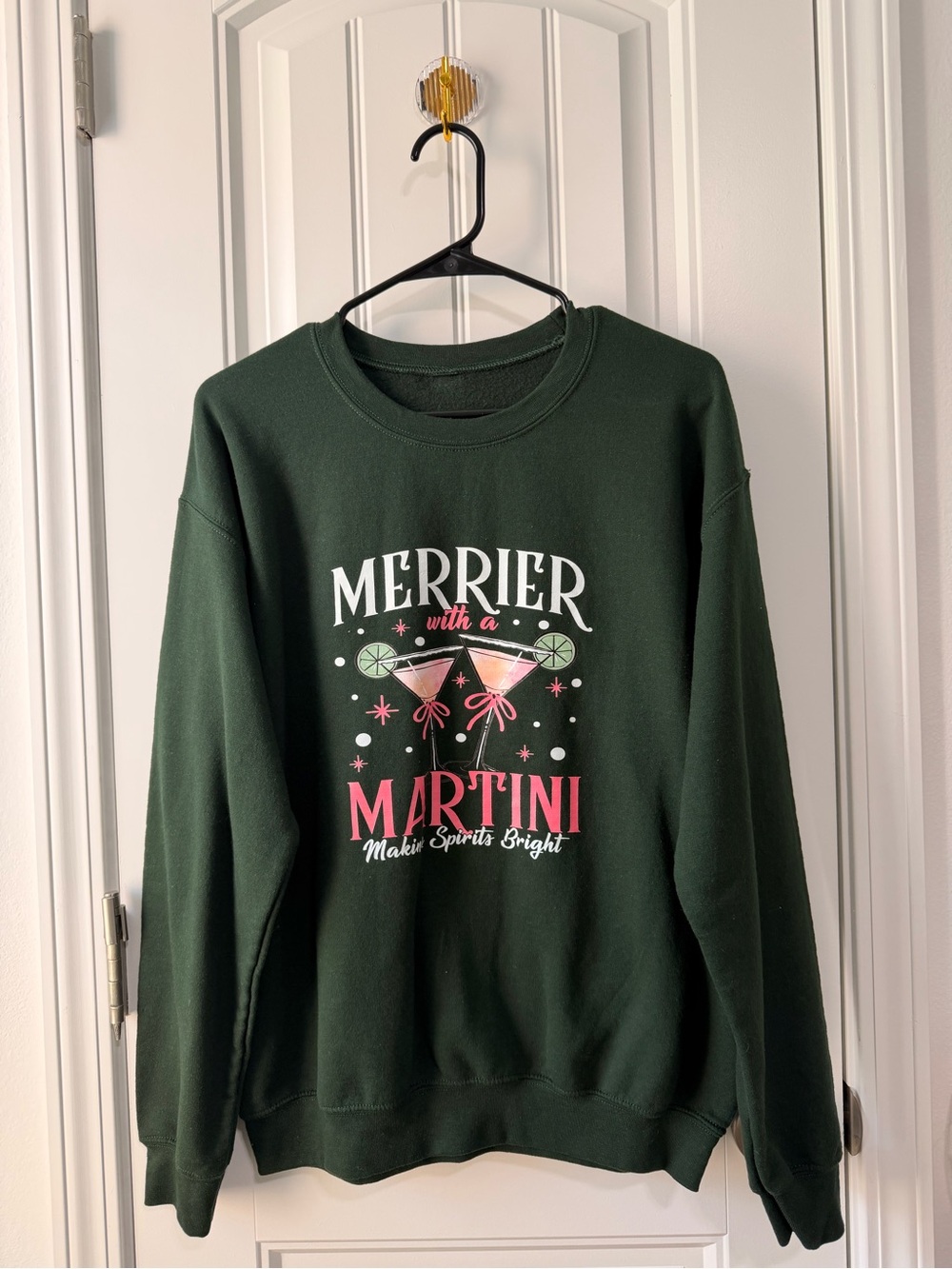 Green Christmas Crewneck Sweatshirt